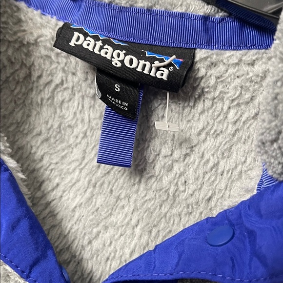 Patagonia Synchilla Snap-T Fleece Pullover | Women’s Small | Gray & Blue - Picture 5 of 5
